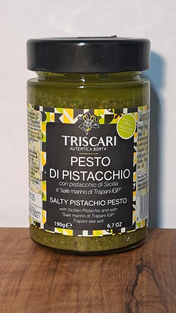 Pistazien pesto aus sizilien