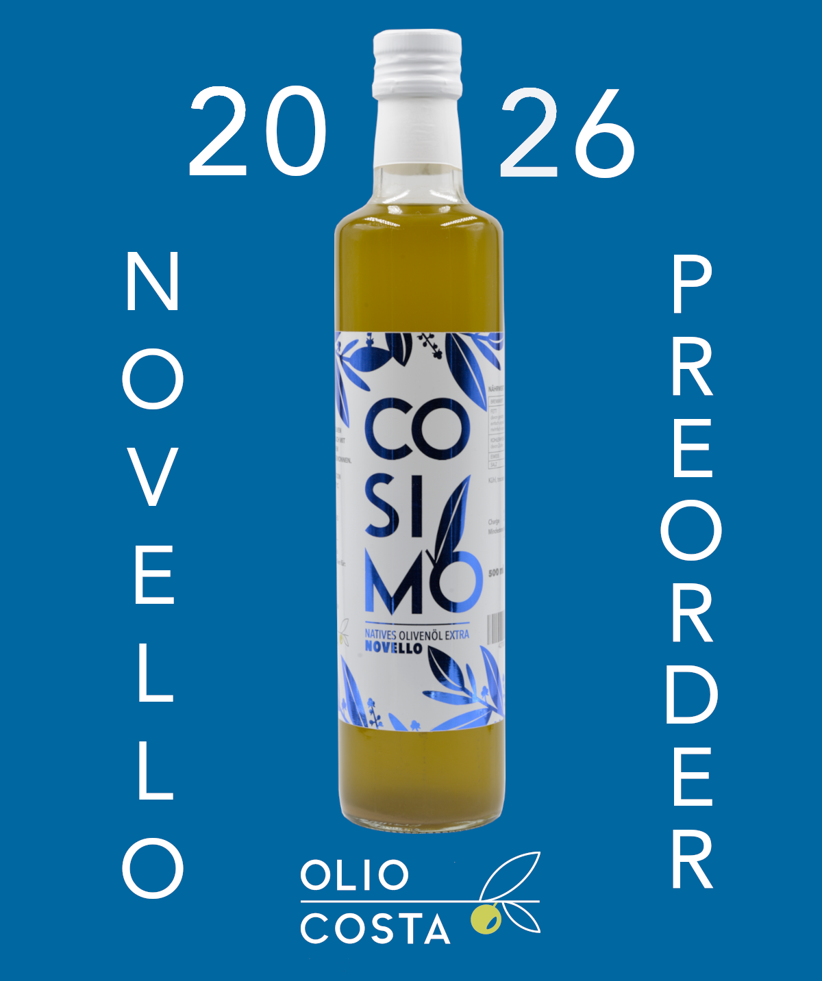 Cosimo novello oliven%c3%b6l 2026 foto flasche